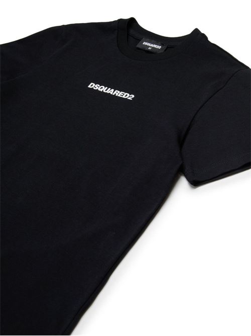 T-shirt unisex bambino Dsquared2 nera Dsquared Kids | DQ2823D004GDQ900